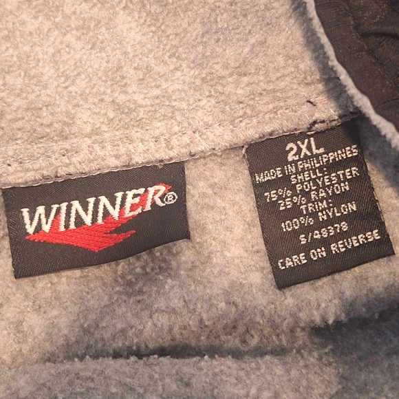 Winner men's 1/2 zip pullover - Picture 5 of 5